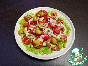 Салат "Морское путешествие"