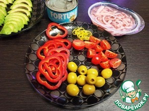 Салат "Морское путешествие"