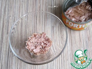 Салат "Первый снег" с тунцом Салат "Первый снег" с тунцом