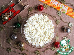 Салат "Первый снег" с тунцом Салат "Первый снег" с тунцом