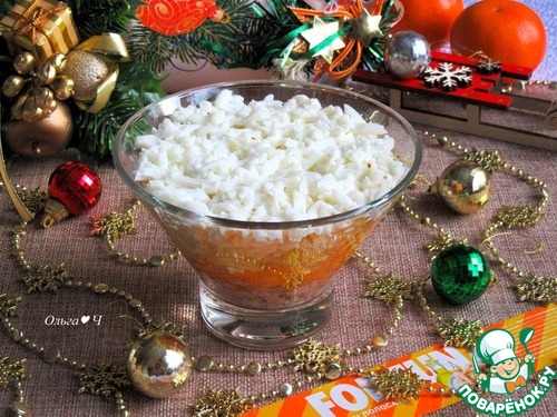Салат "Первый снег" с тунцом Салат "Первый снег" с тунцом