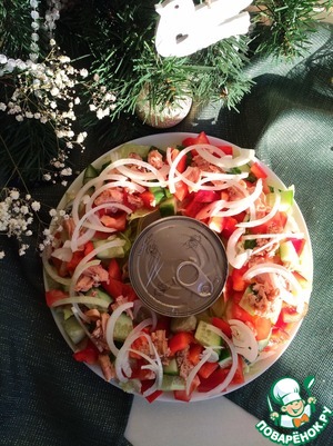 Салат с тунцом Фортуна