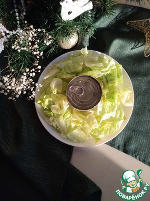 Салат с тунцом Фортуна