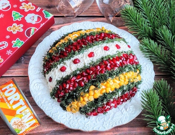 Салат с тунцом и маринованным имбирём Салат с тунцом и маринованным имбирём