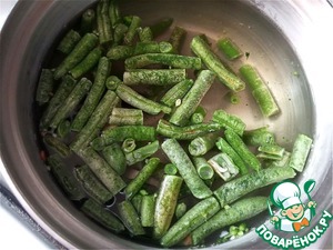 Салат с тунцом и стручковой фасолью Салат с тунцом и стручковой фасолью