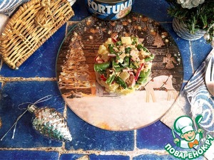 Салат с тунцом и стручковой фасолью Салат с тунцом и стручковой фасолью