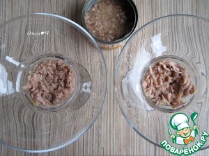 Салат с тунцом "Зимние сказки" Салат с тунцом "Зимние сказки"