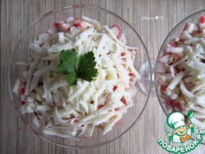 Салат с тунцом "Зимние сказки" Салат с тунцом "Зимние сказки"