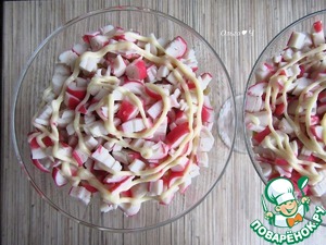 Салат с тунцом "Зимние сказки" Салат с тунцом "Зимние сказки"