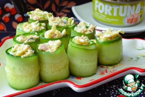 Салат-закуска "Рождественская ёлочка"