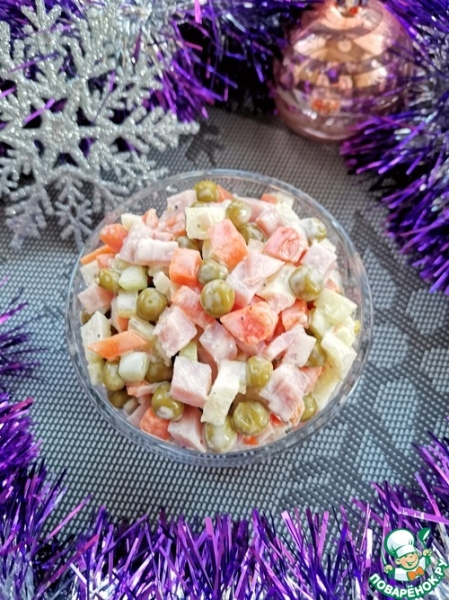 Салат "Зимний сон"