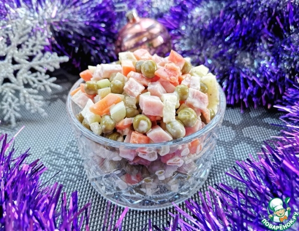 Салат "Зимний сон"