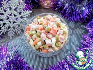 Салат "Зимний сон"