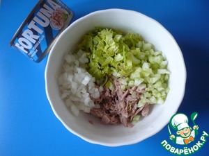 Самый простой салат с тунцом Самый простой салат с тунцом