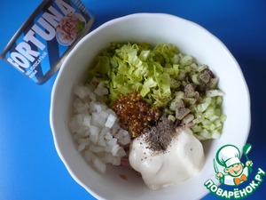 Самый простой салат с тунцом Самый простой салат с тунцом