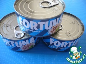 Самый простой салат с тунцом Самый простой салат с тунцом