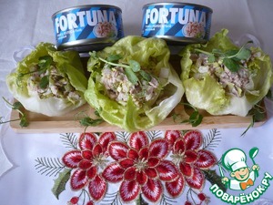 Самый простой салат с тунцом Самый простой салат с тунцом