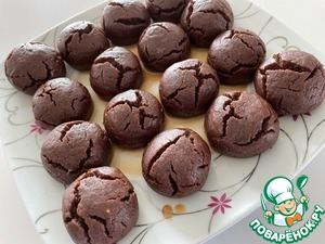 Шоколадно-кофейное печенье Шоколадно-кофейное печенье