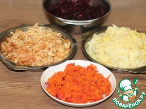 Слоёный салат на праздничный стол