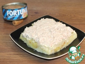 Слоёный салат на праздничный стол