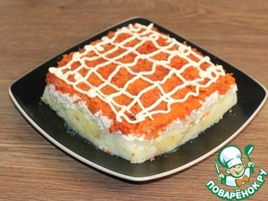 Слоёный салат на праздничный стол