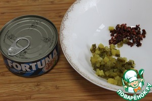 Сырный рулет с тунцом Сырный рулет с тунцом