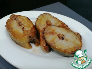 Терпуг запеченный в соусе терияки Терпуг запеченный в соусе терияки