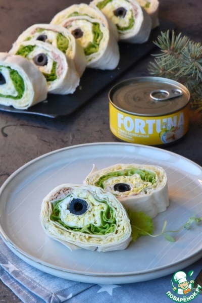 Тунец в лаваше Тунец в лаваше