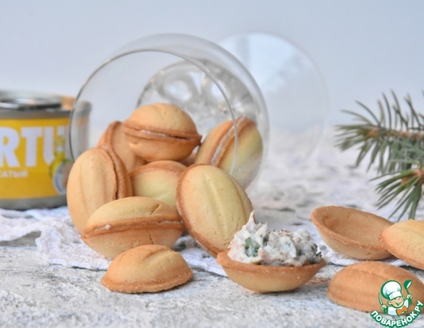 Закусочные орешки с тунцом и рикоттой