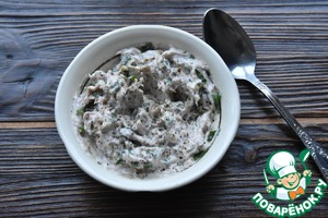 Закусочные орешки с тунцом и рикоттой