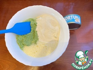 Закусочный шпинатный торт