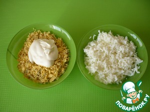 Закусочный торт "Снежный сугроб" Закусочный торт "Снежный сугроб"