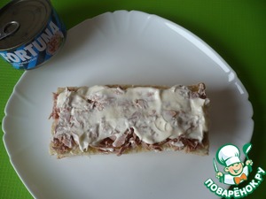 Закусочный торт "Снежный сугроб" Закусочный торт "Снежный сугроб"