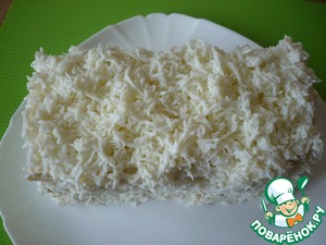 Закусочный торт "Снежный сугроб" Закусочный торт "Снежный сугроб"