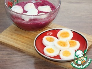 Желейная шуба в тарталетках Желейная шуба в тарталетках