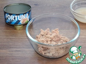 Желейная шуба в тарталетках Желейная шуба в тарталетках