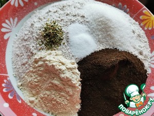 Формовой хлеб с сушёным луком