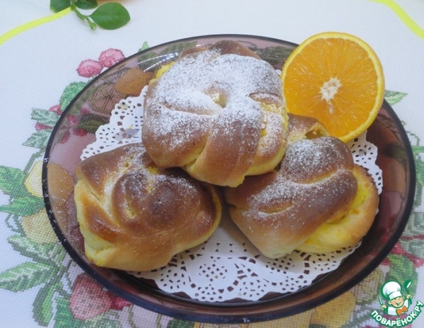Апельсиновые булочки