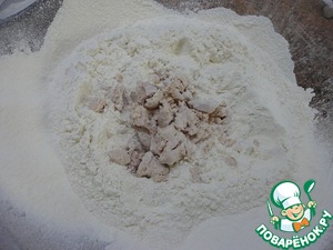 Булочки с яблоками и орехами Булочки с яблоками и орехами