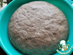 Формовой хлеб с сушёным луком