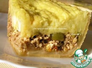 Аргентинский пирог с фаршем