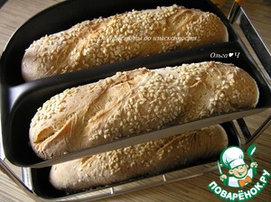 Багеты с кунжутом