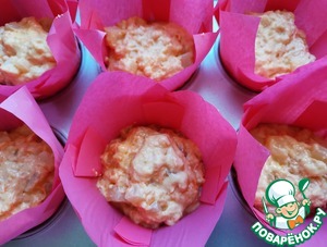 Постные морковно-ананасовые кексы