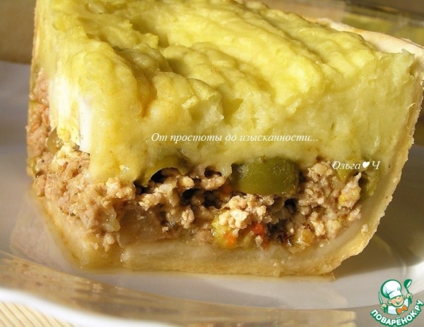 Аргентинский пирог с фаршем