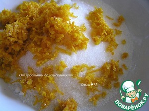 Апельсиновые профитроли