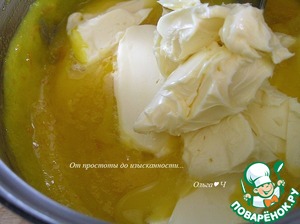 Апельсиновые профитроли