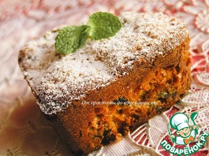 Кекс с черносливом и миндальной мукой