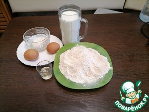 Блины по-шотландски с ягодно-фруктовым вареньем Блины по-шотландски с ягодно-фруктовым вареньем