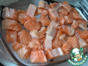 Фриттата с лососем и шпинатом