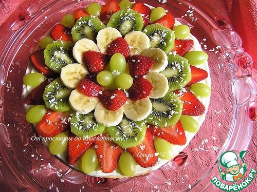 Фруктовая а-ля пицца